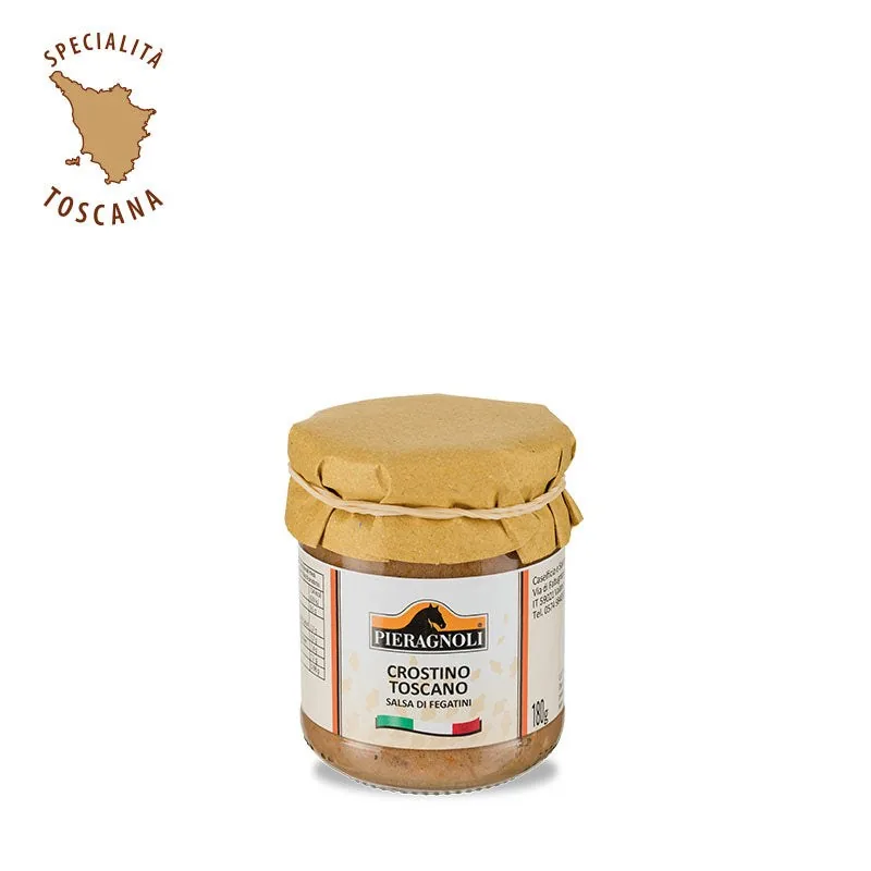 Crostino Ricetta Toscana Pieragnoli, prodotto DPF