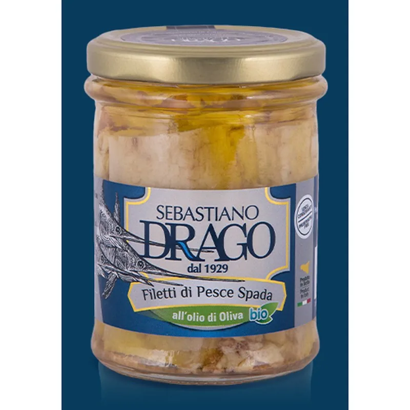 Filetti di Pesce Spada O.o. Drago, prodotto DPF