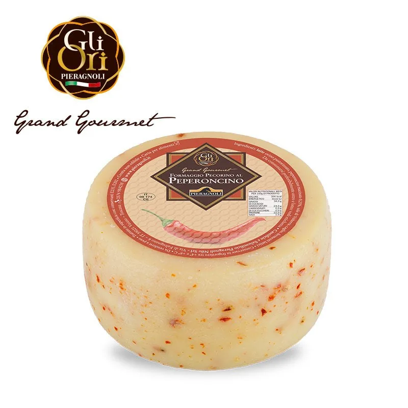 Formaggio Pecorino al Peperoncino, prodotto DPF