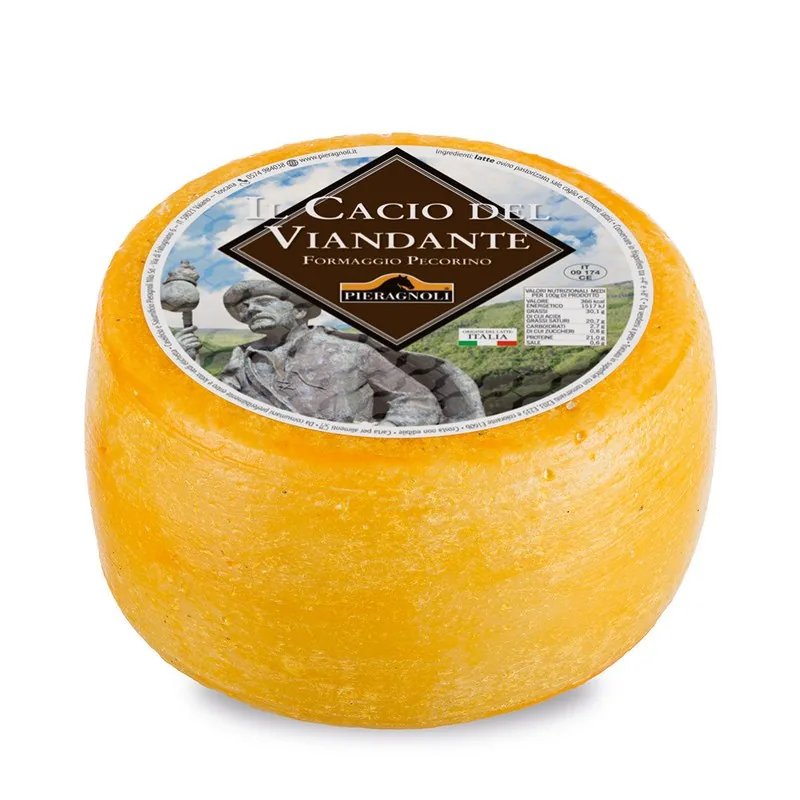 Formaggio Pecorino Cacio del Viandante, prodotto DPF