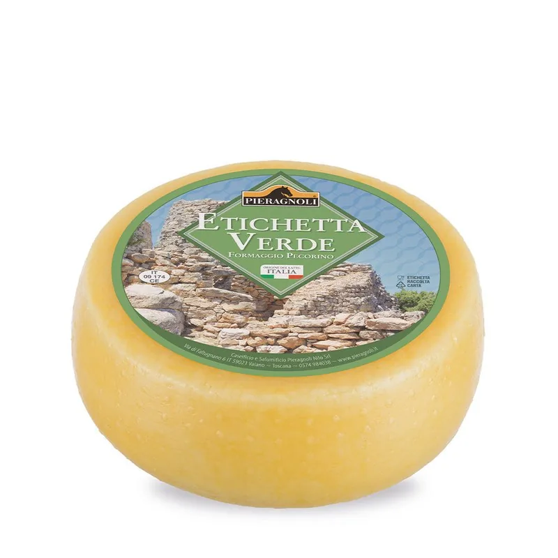 Formaggio Pecorino Etichetta Verde, prodotto DPF