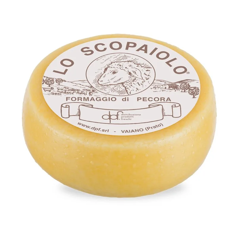 Formaggio Pecorino Lo Scopaiolo Dpf, prodotto DPF