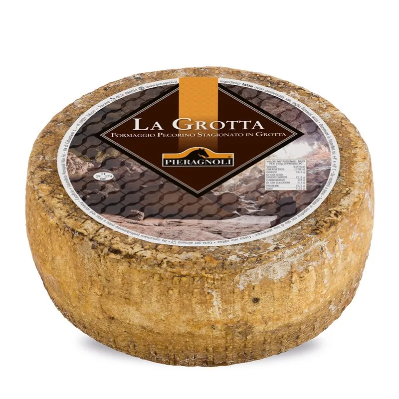 Formaggio Pecorino Stagionato in Grotta, prodotto DPF