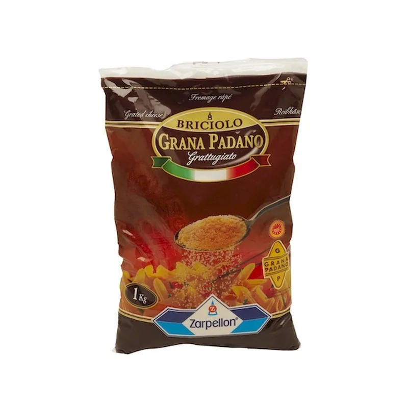 Grana Padano Grattugiato Zarpellon, prodotto DPF