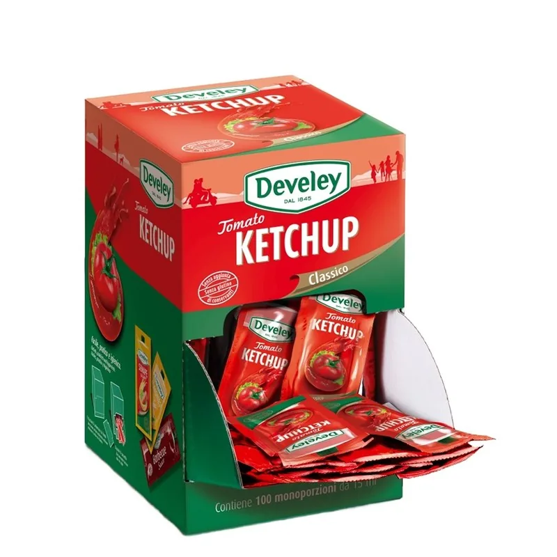 Ketchup Mono Develey, prodotto DPF