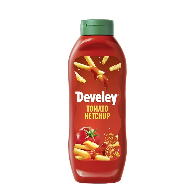 Ketchup Squeezy Develey, prodotto DPF