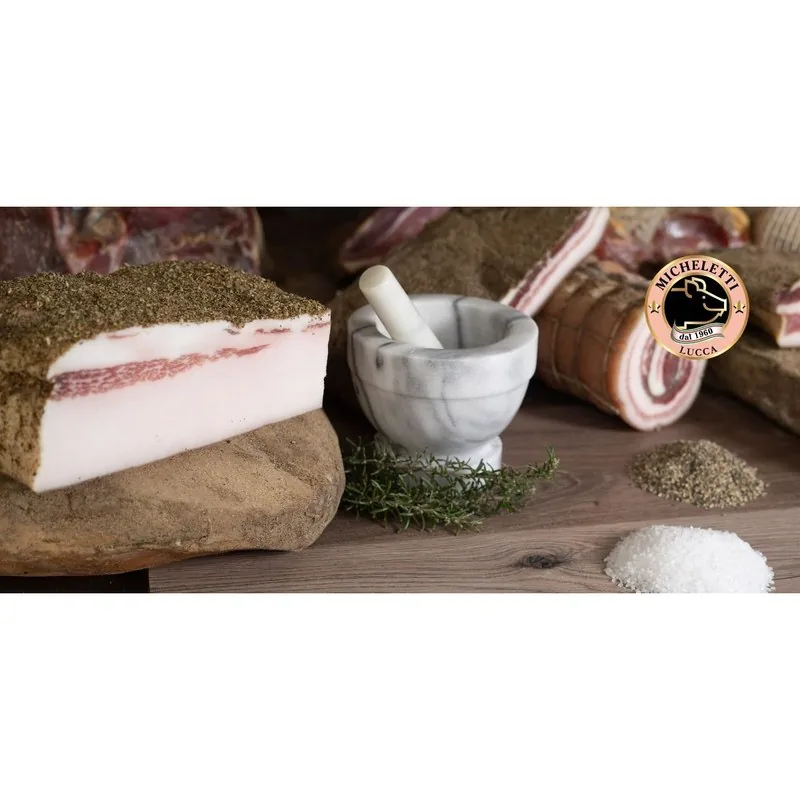 Lardo Stagionato in Conca, prodotto DPF