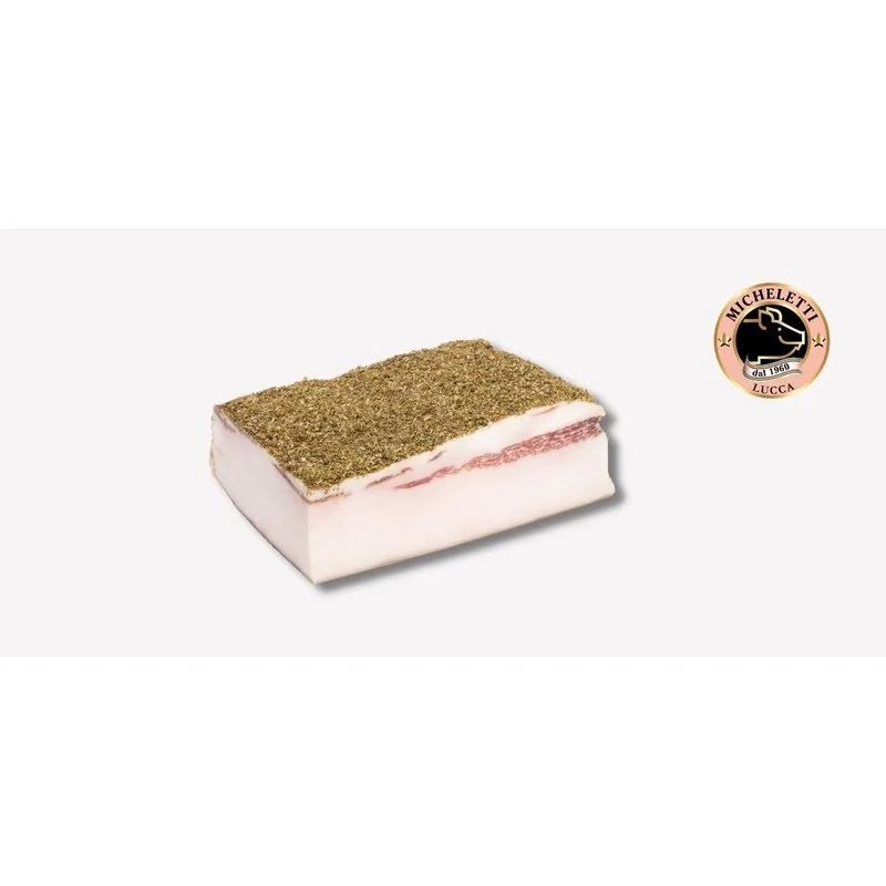 Lardo Stagionato in Conca, prodotto DPF
