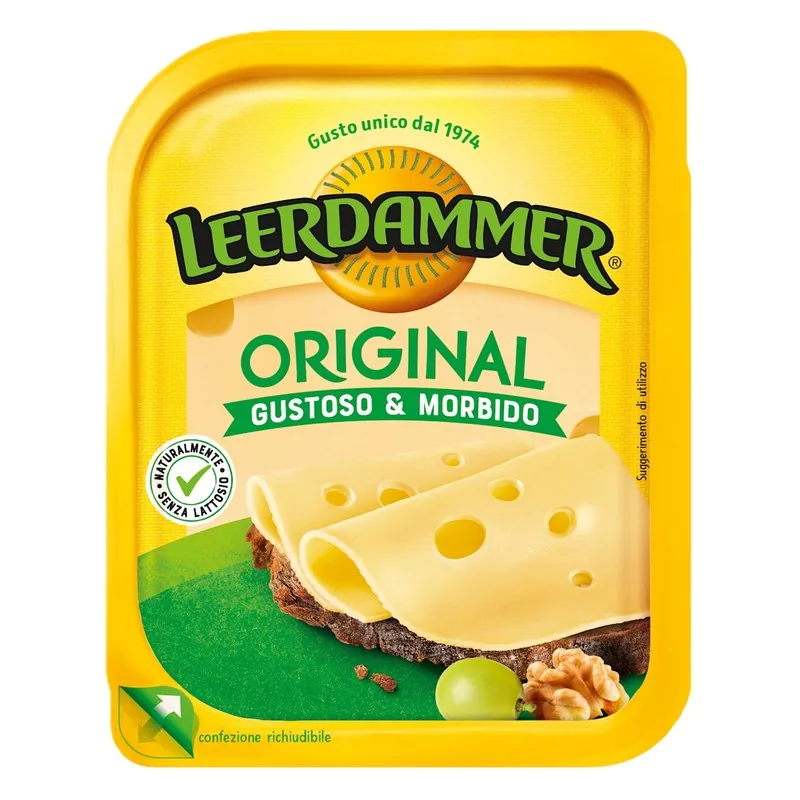 Leerdammer A Fette, prodotto DPF