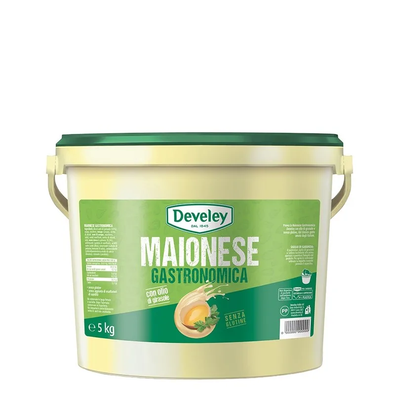 Maionese Secchio Develey, prodotto DPF