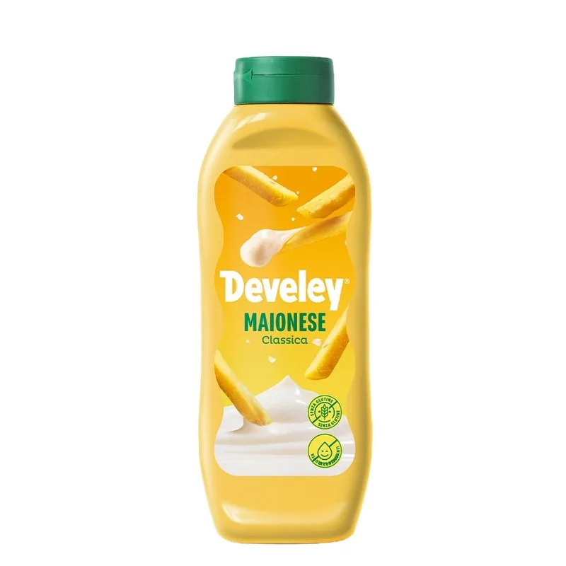 Maionese Squeezy Develey, prodotto DPF
