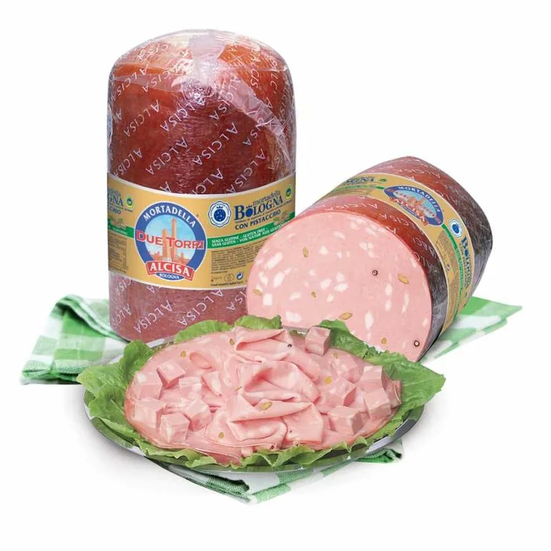 Mortadella Due Torri Pistacchio, prodotto DPF
