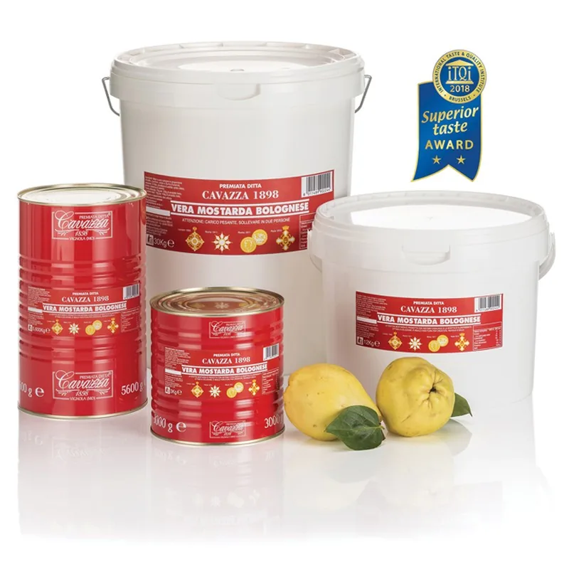 Mostarda Bolognese Cavazza, prodotto DPF