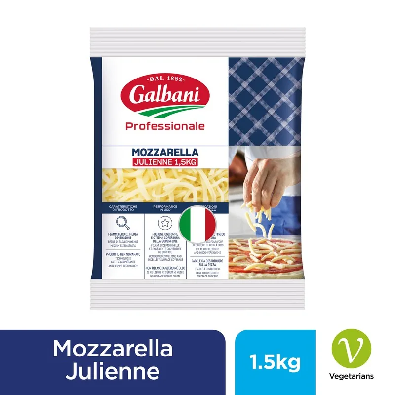 Mozzarella Julien Galbani, prodotto DPF