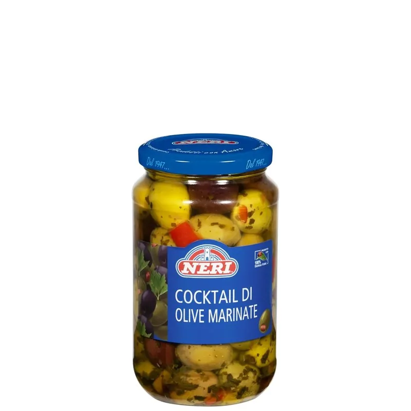 Olive Cocktail Neri, prodotto DPF