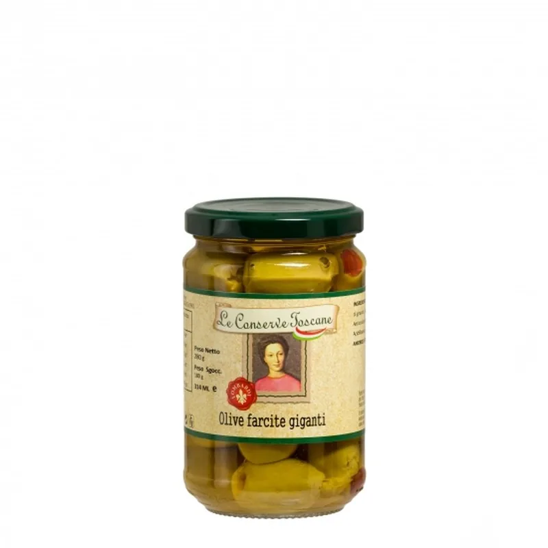 Olive Farcite Giganti Busta Pierag, prodotto DPF