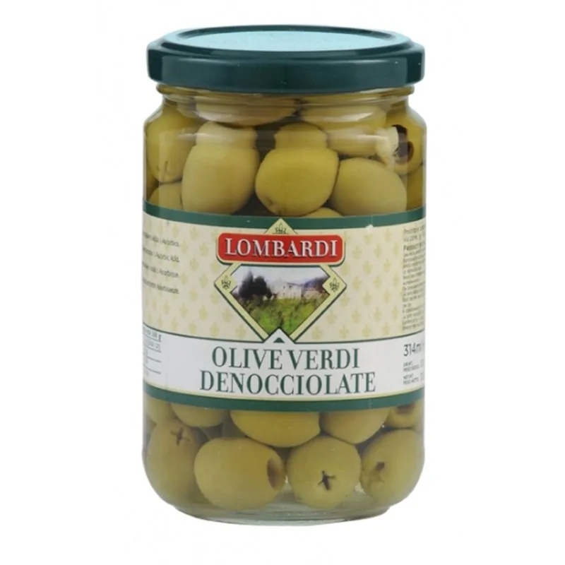 Olive Verdi Denocciolate, prodotto DPF