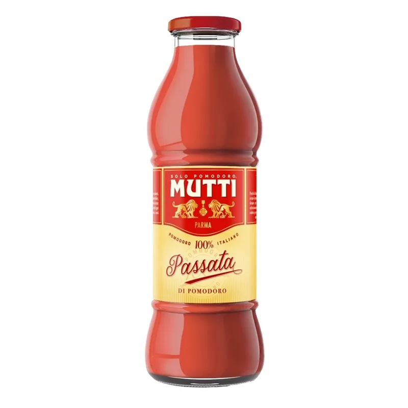 Passata di Pomodoro Mutti, prodotto DPF
