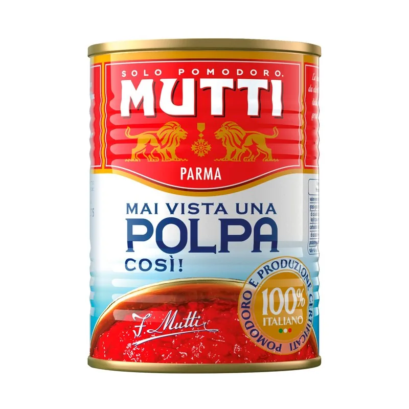 Polpa POM Mutti Pezzi, prodotto DPF