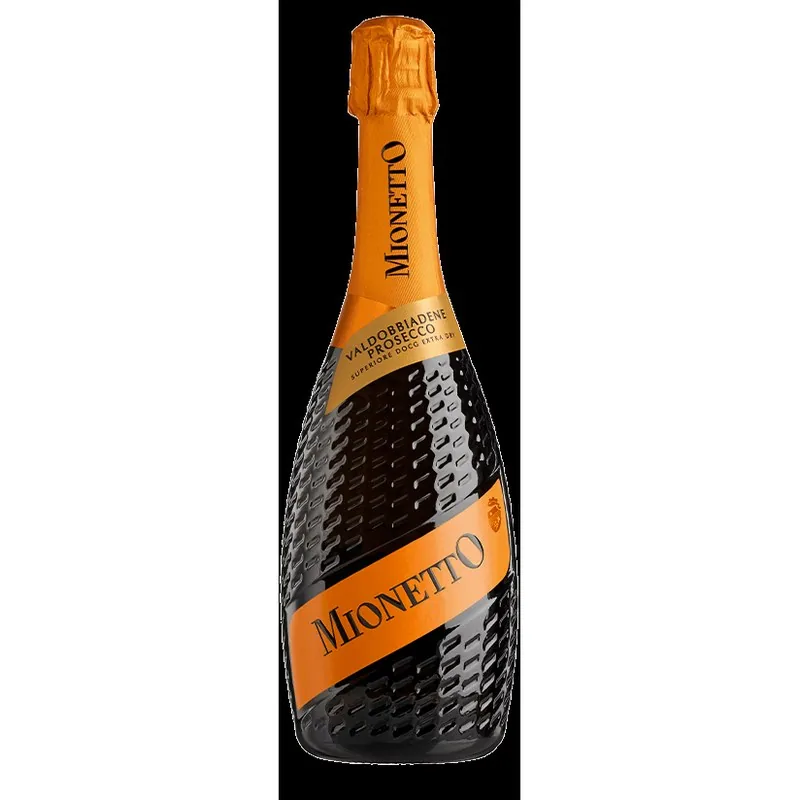 Prosecco DOCG Extra Dry Mionetto, prodotto DPF