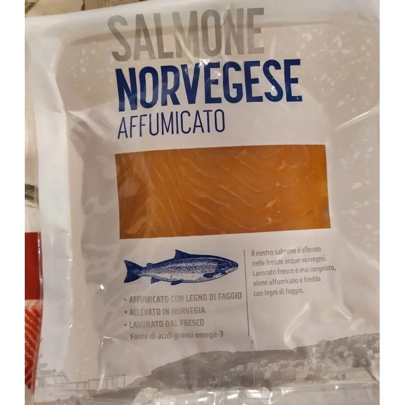 Salmone Norv. Busta Affumicato, prodotto DPF