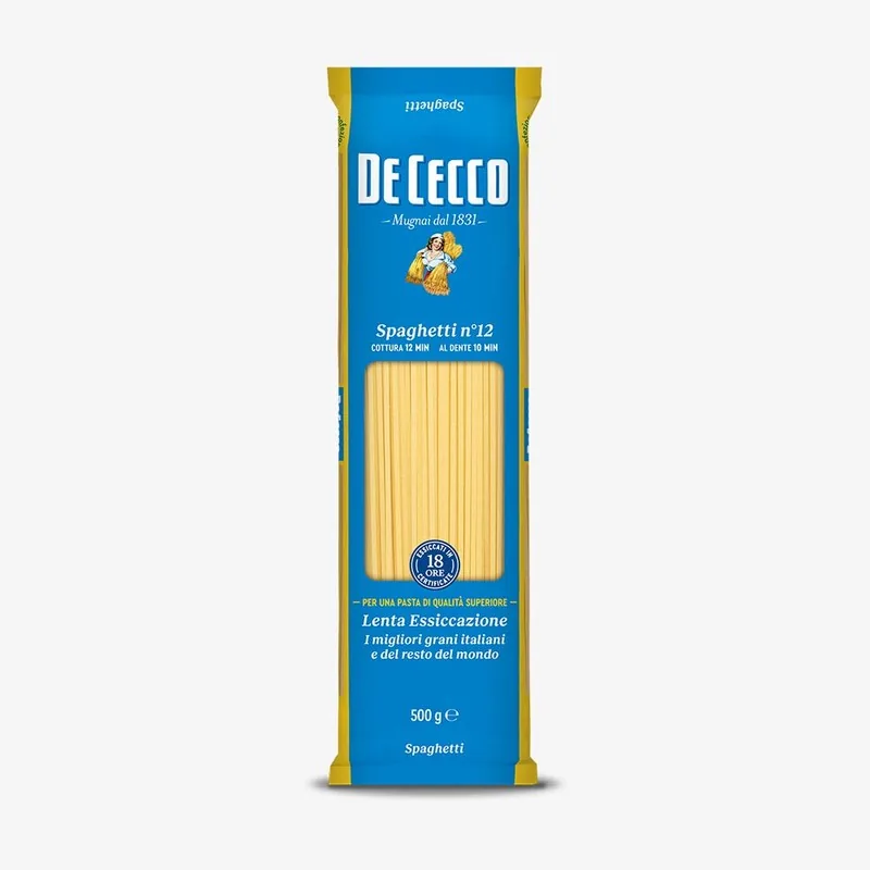Spaghetti N°512 De Cecco, prodotto DPF