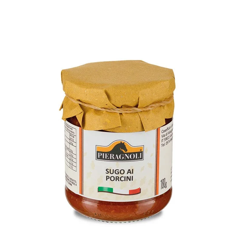 Sugo ai Porcini Pieragnoli, prodotto DPF